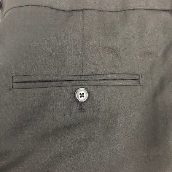 Haggar Men's Textured Stria Pleat-Front Dress Pant - Picture 5 of 8